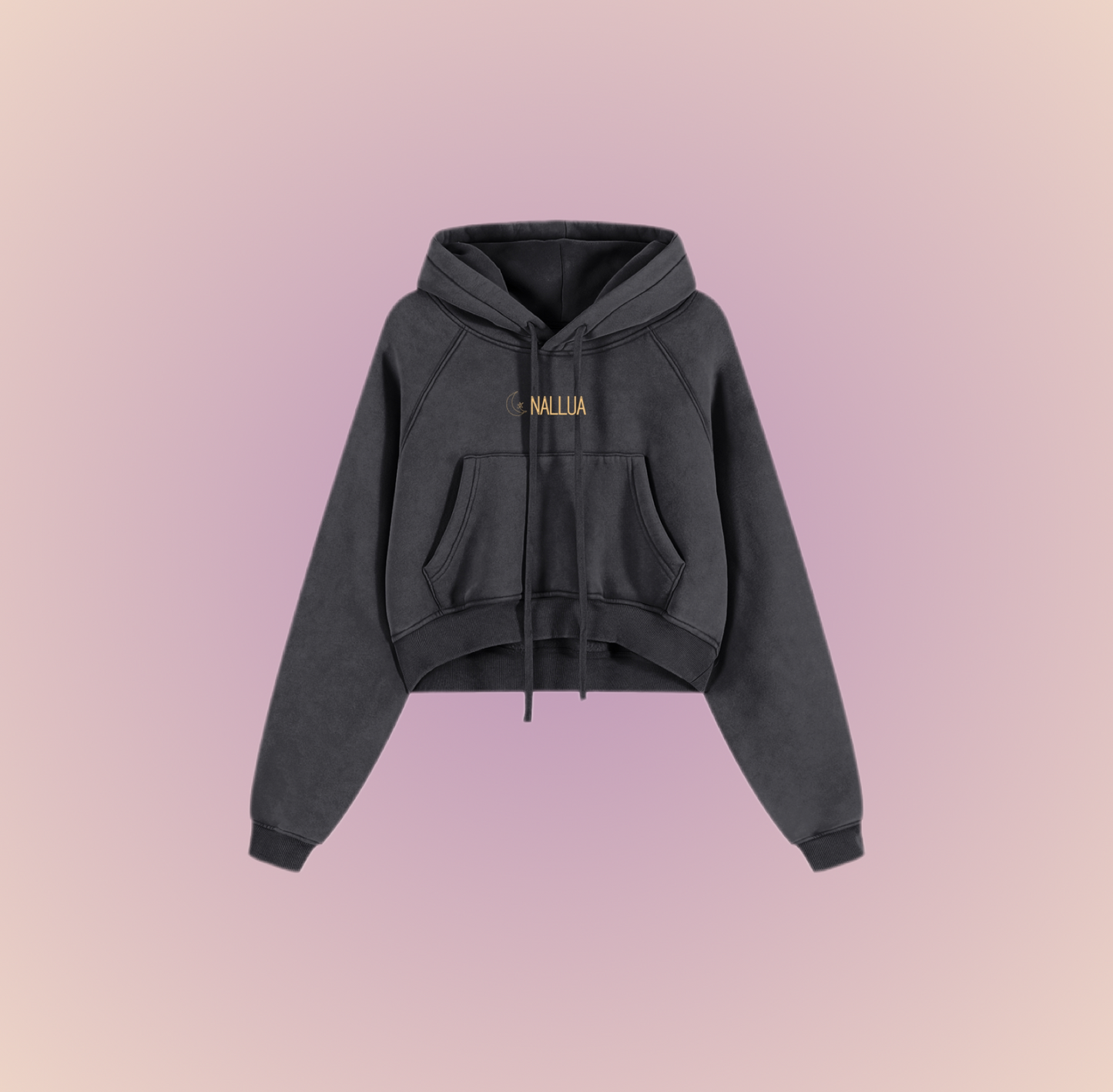 Born To Dilly Dally Cropped Hoodie