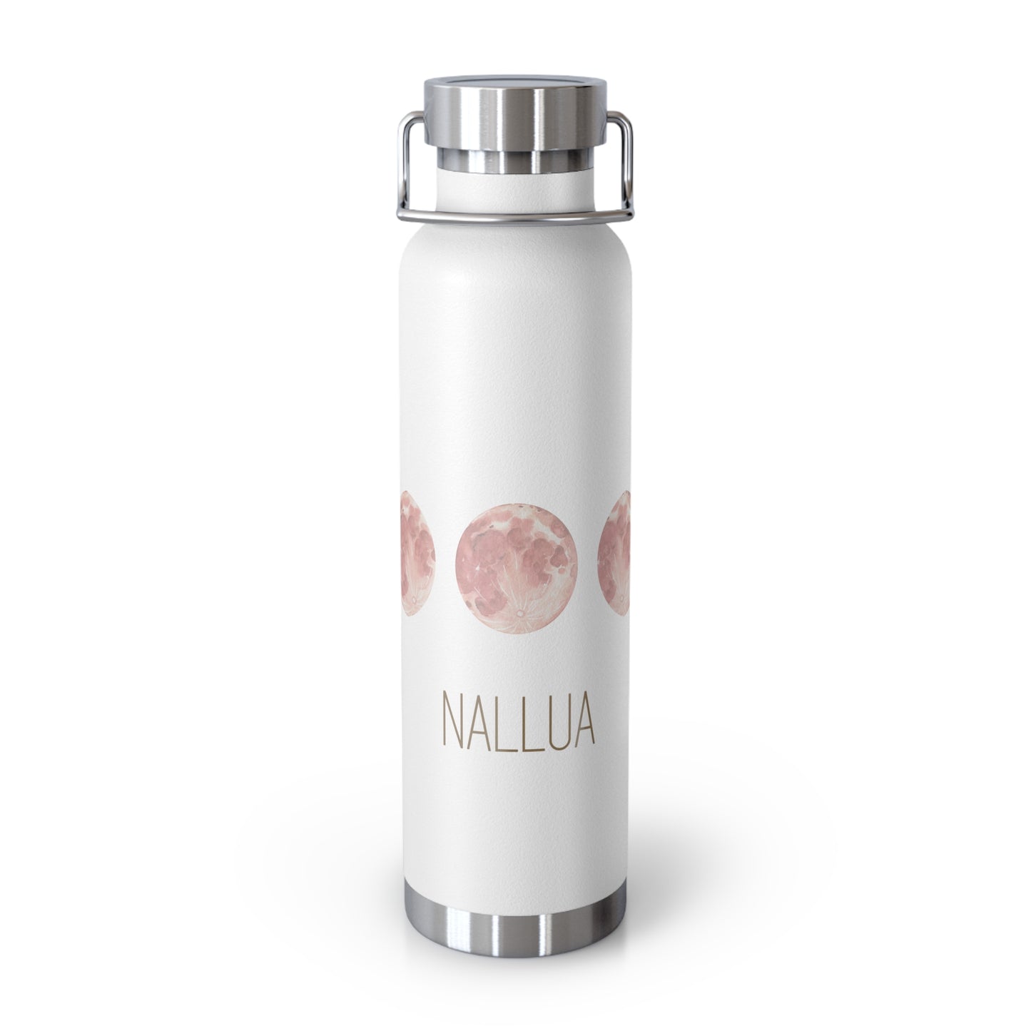 Nallua Vacuum Insulated Bottle - 22oz Moon Phases