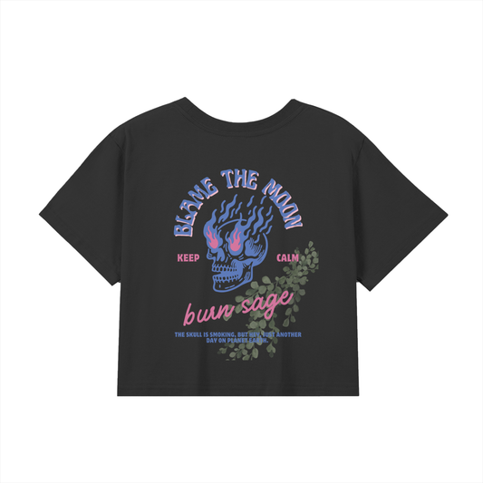 Blame the Moon - Baby Tee  T-Shirt