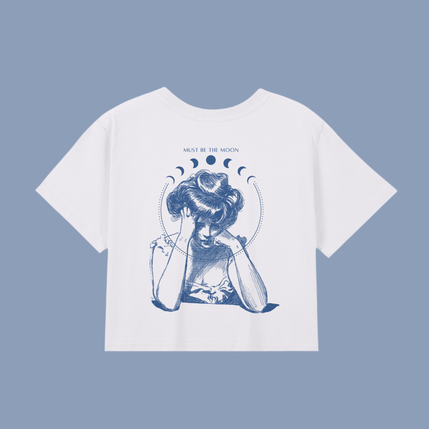 Must be The Moon Baby Tee  T-Shirt