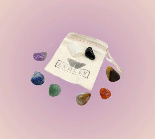 Chakra Balance and Cleanse Stone Kit
